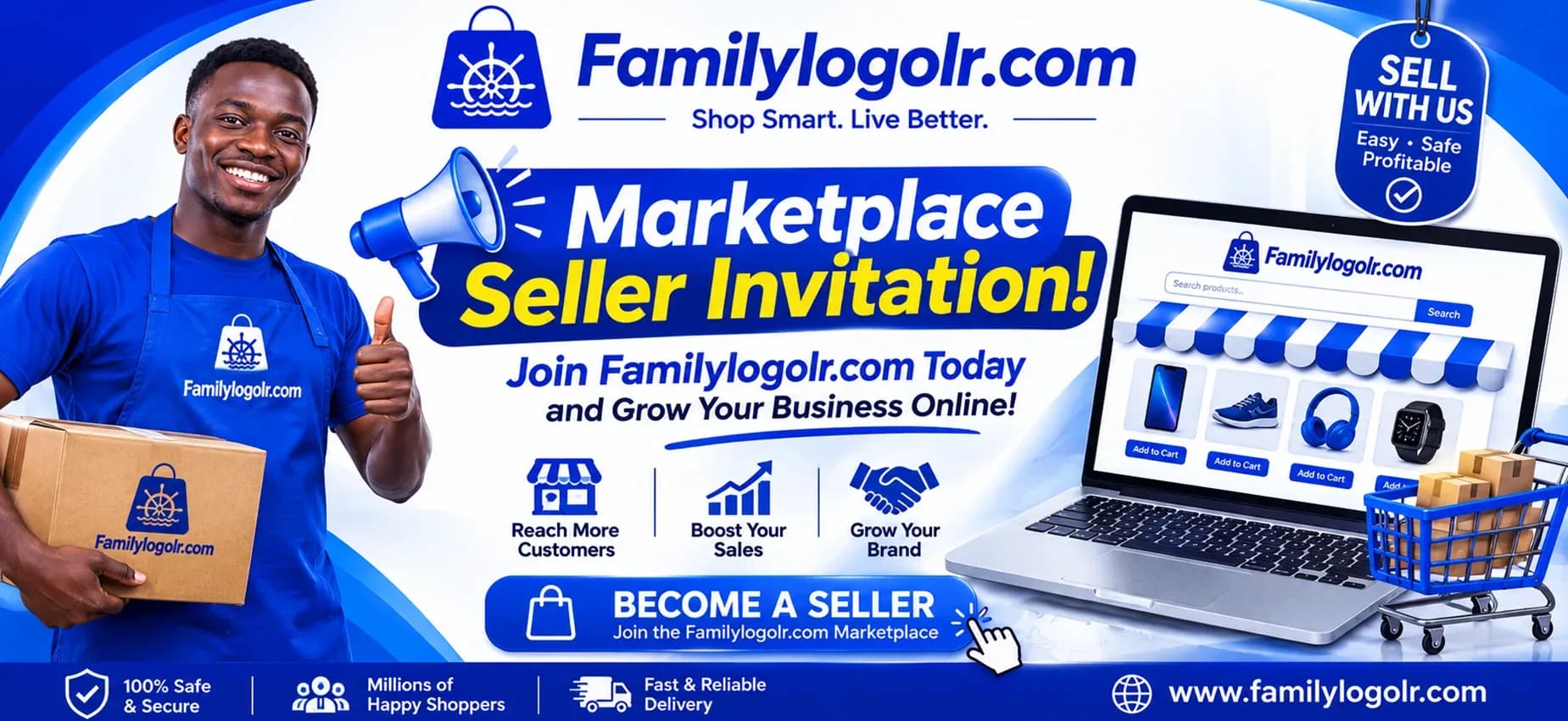 Start Selling With Us Today